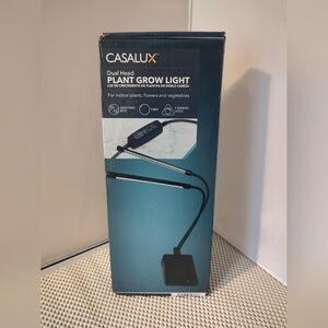Casalux Dual Head Plant Grow Light For Indoor Plants NWT Aldi